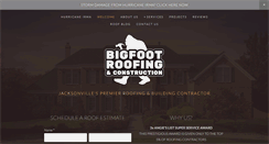 Desktop Screenshot of bigfootroofing.com