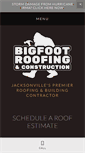 Mobile Screenshot of bigfootroofing.com